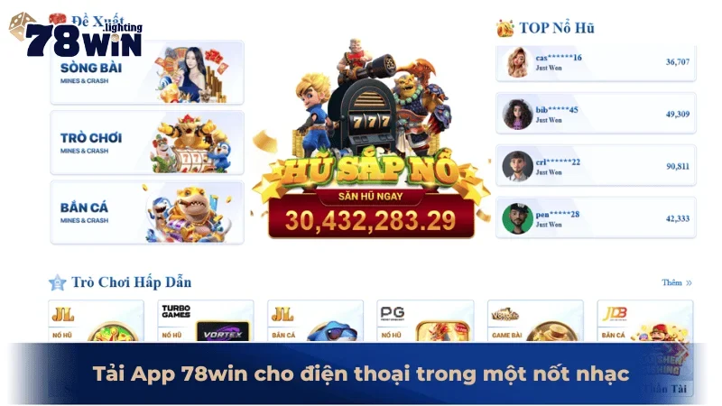 Tải App 78win cho điện thoại trong một nốt nhạc