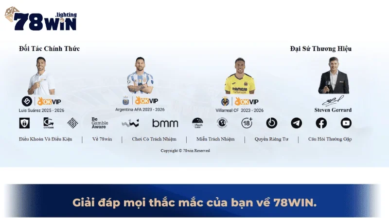 Giải đáp mọi thắc mắc của bạn về 78WIN.